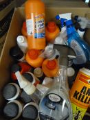Box of Domestic Cleaning Products