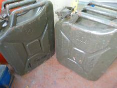 Two Jerry Cans