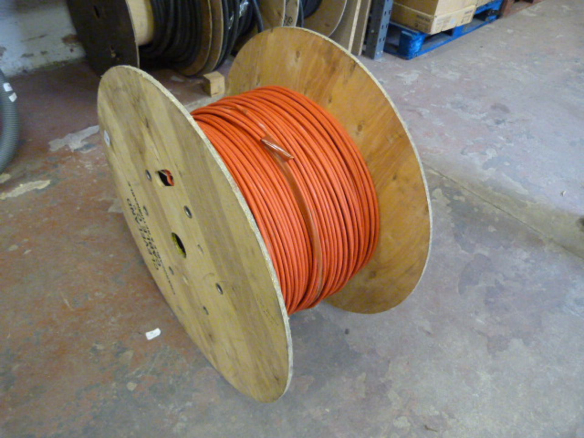 *Large Spool of Fire Resistant Cable