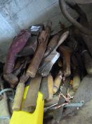 Large Bag of Assorted Wood Working Tools