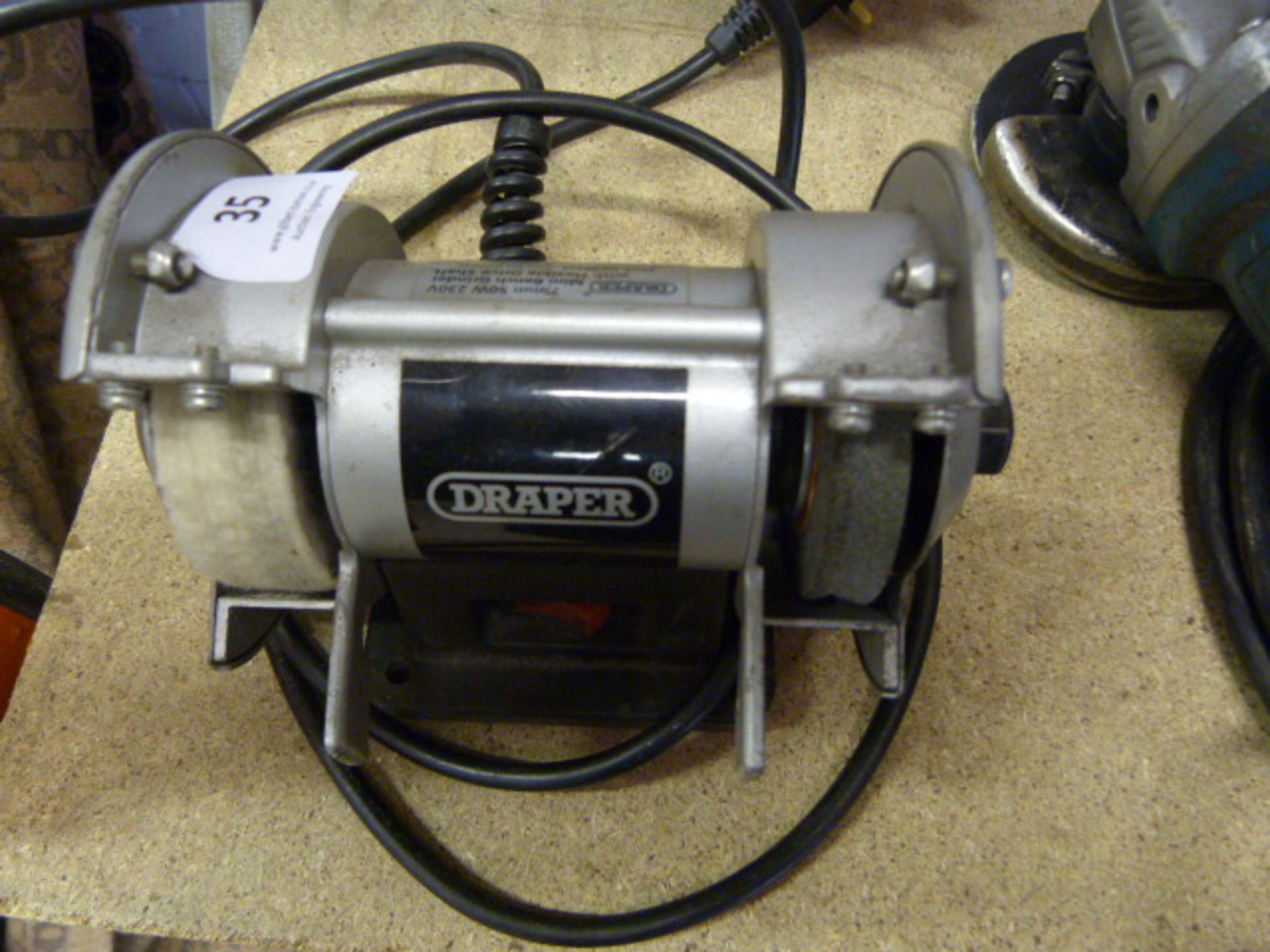 *Draper 75mm Mini Bench Grinder