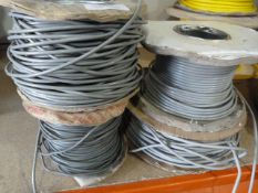 *Four Spools of Grey Wire