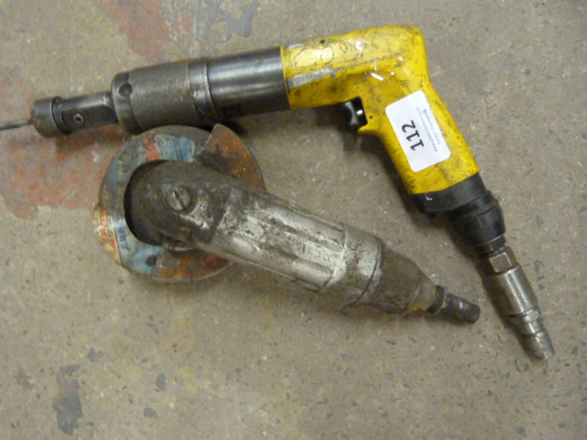 *Pneumatic Grinder and Drill