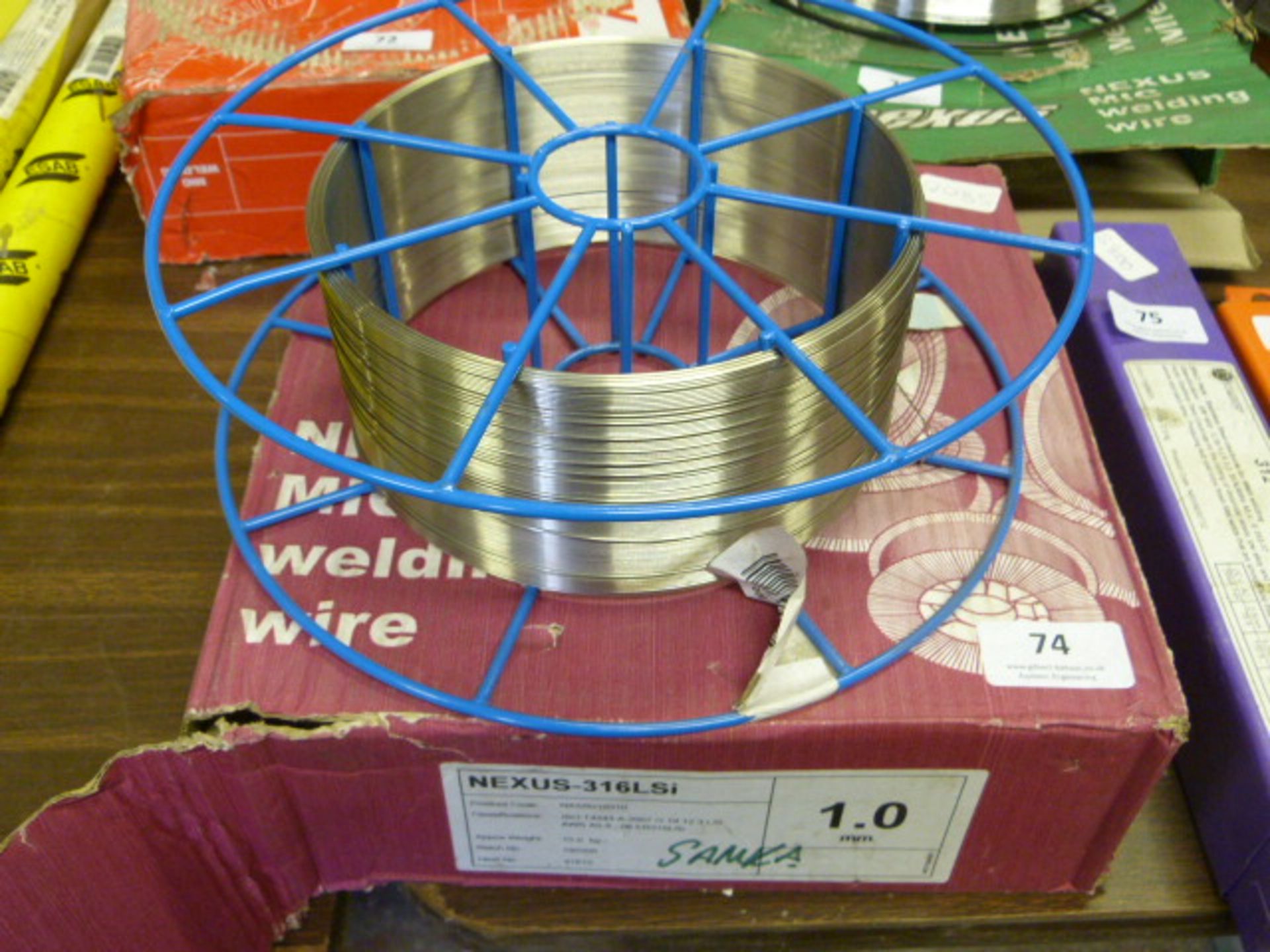 *Spool of Nexus 316LSI 1mm Welding Wire