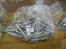 *Bag of Large Threader Bar Bolts with Rawl Plugs