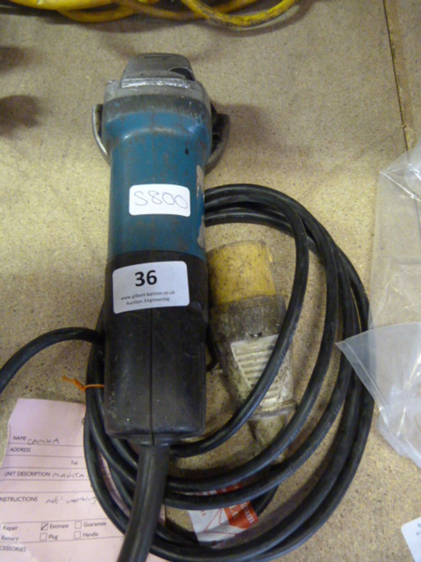 *Single Phase Angle Grinder