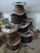 *Thirteen Spools of Brown Live Wire