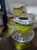 *Seven Spools of Earth Wire (Various Lengths and Th