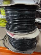 *Two Spools of Black Cable