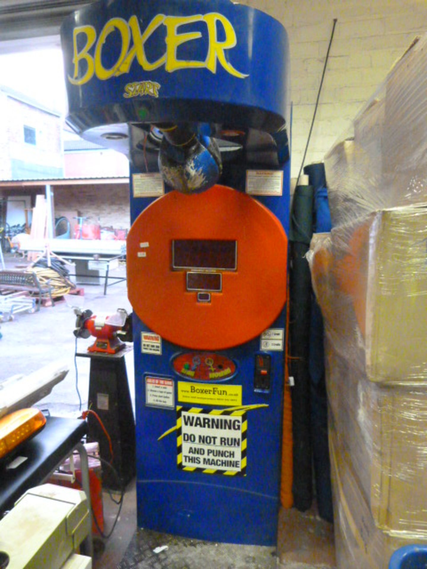 Coin Operated Boxing Machine