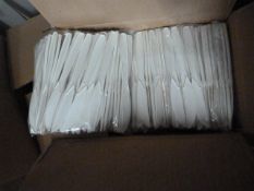 *Box of 1000 White Plastic Compostable Knives