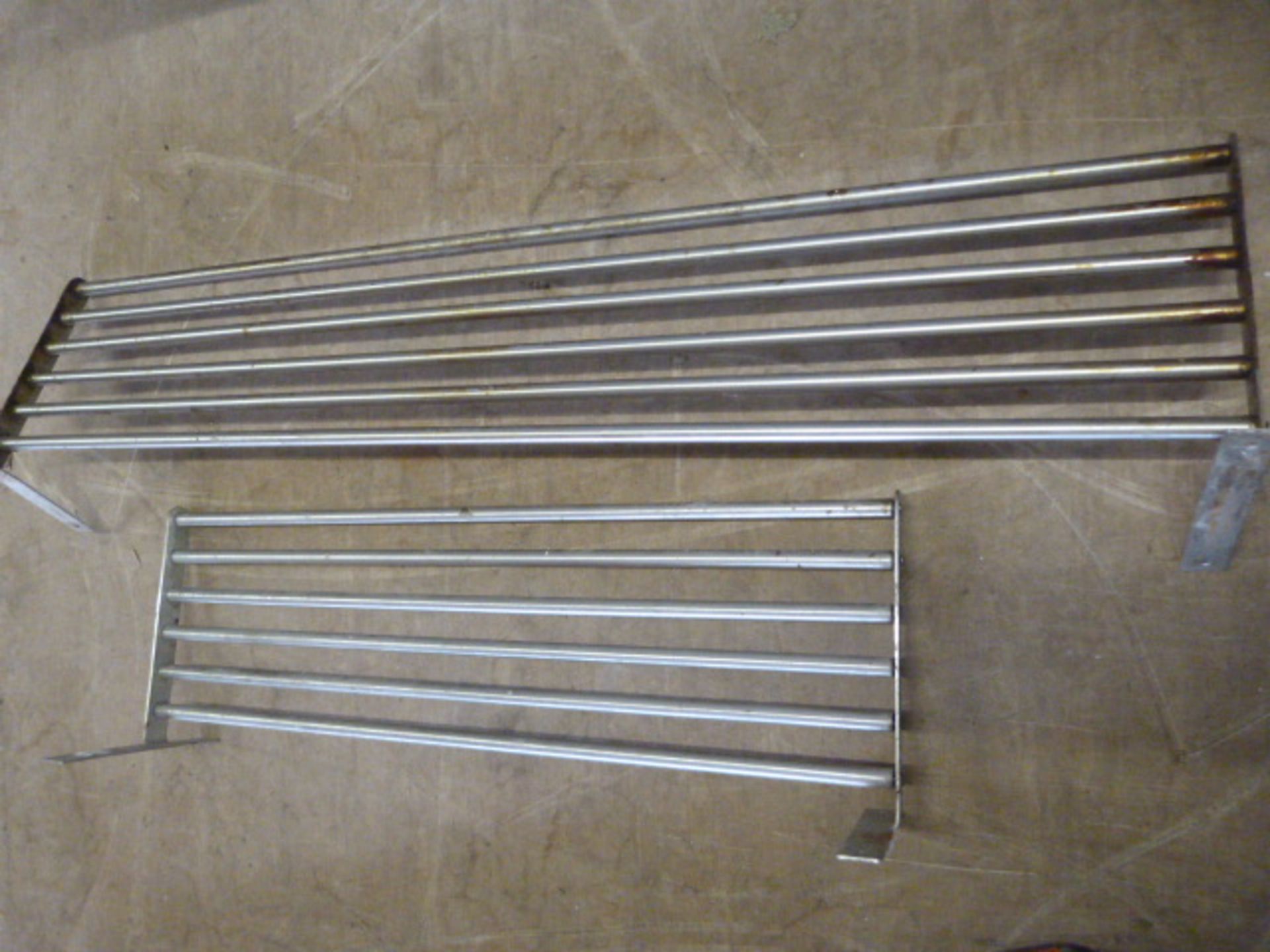 Two Steel Shelf Racks