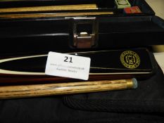 BCE Ronnie O'sullivan Two Piece Snooker Cue
