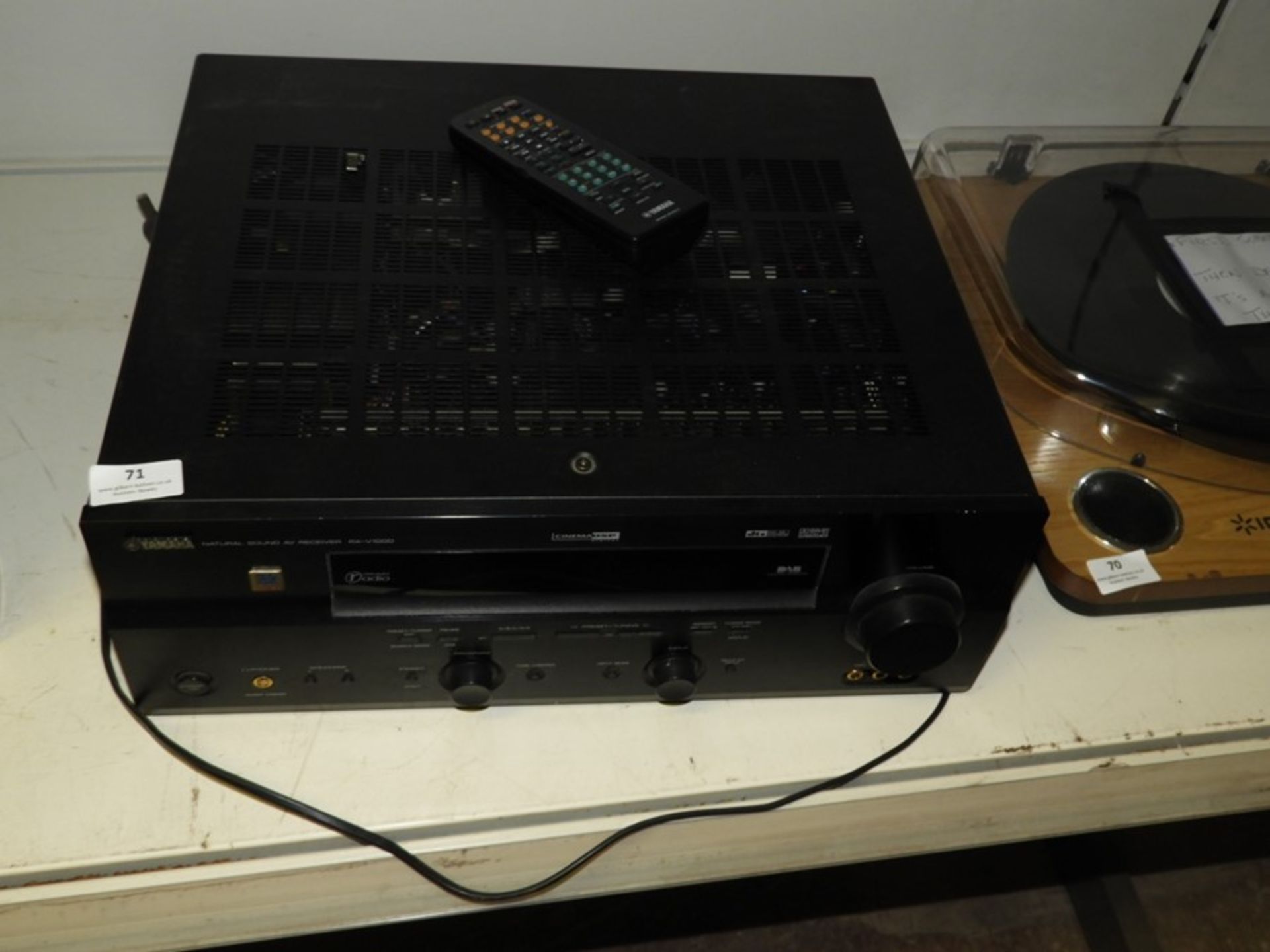 Yamaha Natural Sound AV Receiver Model:RXV100D