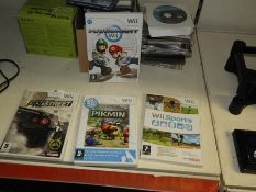 Four Assorted Wii Games