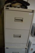 Cream Two Drawer Filing Cabinet