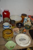 Assorted Pottery Including Carlton Ware, Sylvac, C