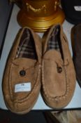 *Pair of Tan Slippers Size 9-10