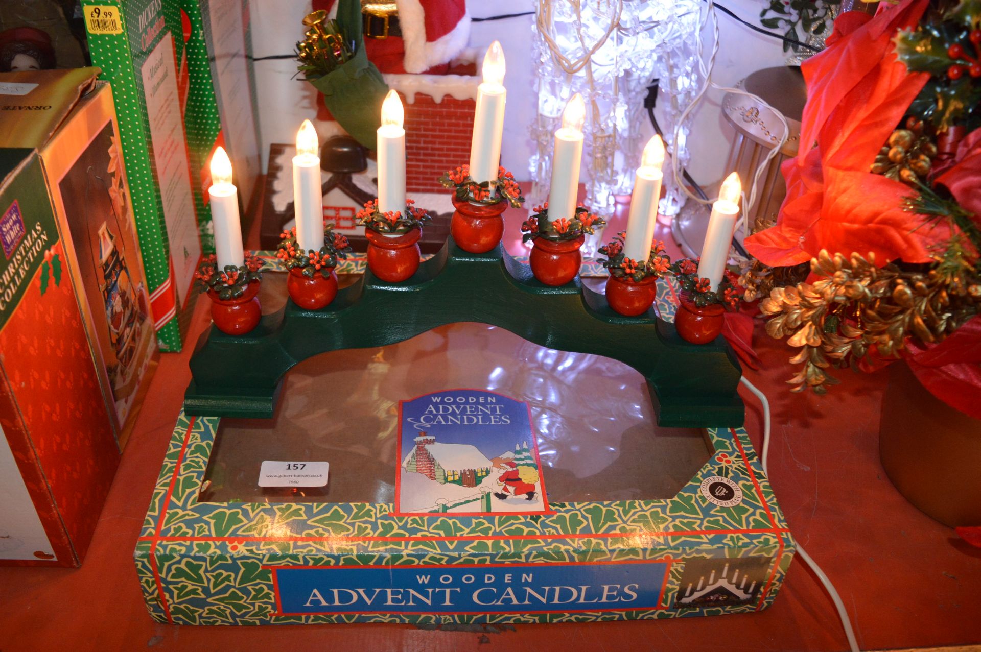 Wooden Advent Candles