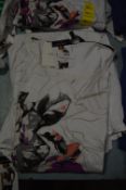 *Four Ellen Tracy T-Shirts (Pink Floral) Size: Lar