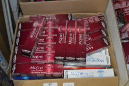 Box Containing a Large Quantity of Hair Dyes Inclu
