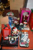 Quantity of Christmas Decorations Including Talkin