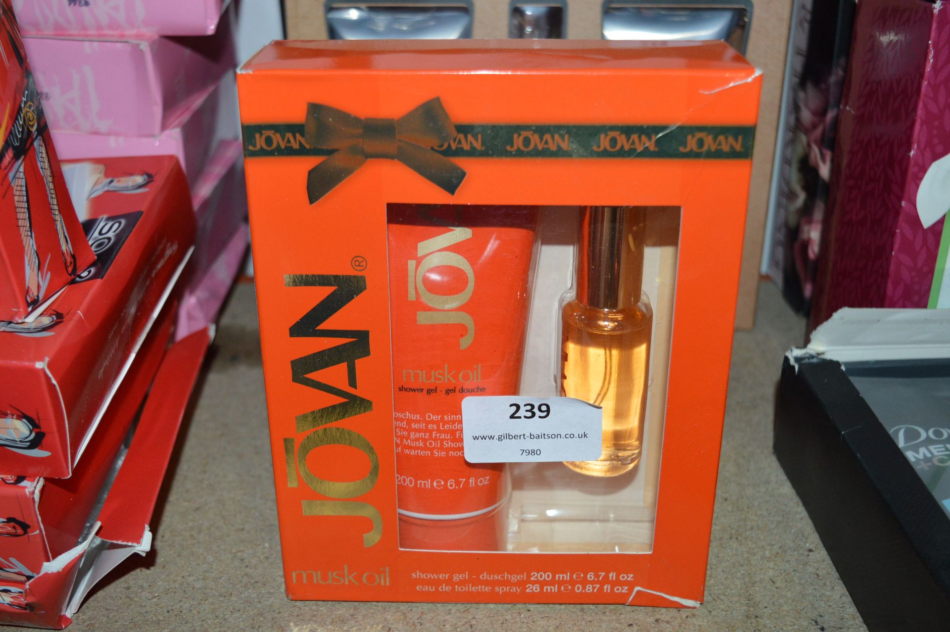 *Jovan Musk Oil Gift Set