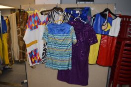 Nine Fancy Dress Costume - 70's DResses and Shirts