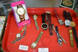 Selection of Ladies and Gents Wristwatches