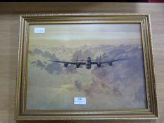 Framed Print - Lancaster Bomber