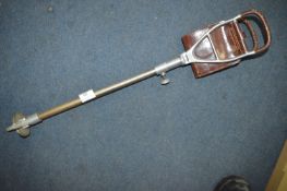 Shooting stick with Leather Seat