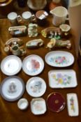 Hornsea Pottery Vases, Trinket Dishes, Side Plates