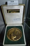 Clay Pigeon Shooting Medal in Box