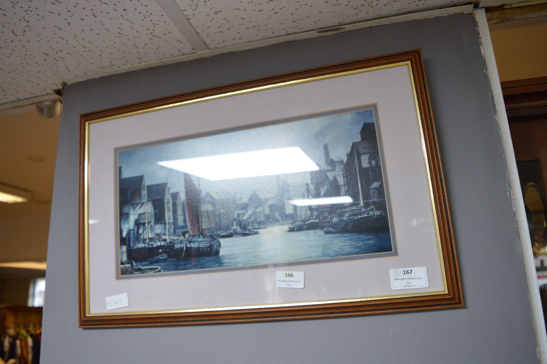 Framed Jack Rigg Print - River Hull