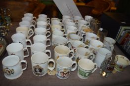 Large Quantity of Royalty Commemorative Mugs and G