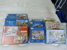 Selection of Ten Assorted Jigsaw Puzzles