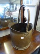 Brass Coal Bucket