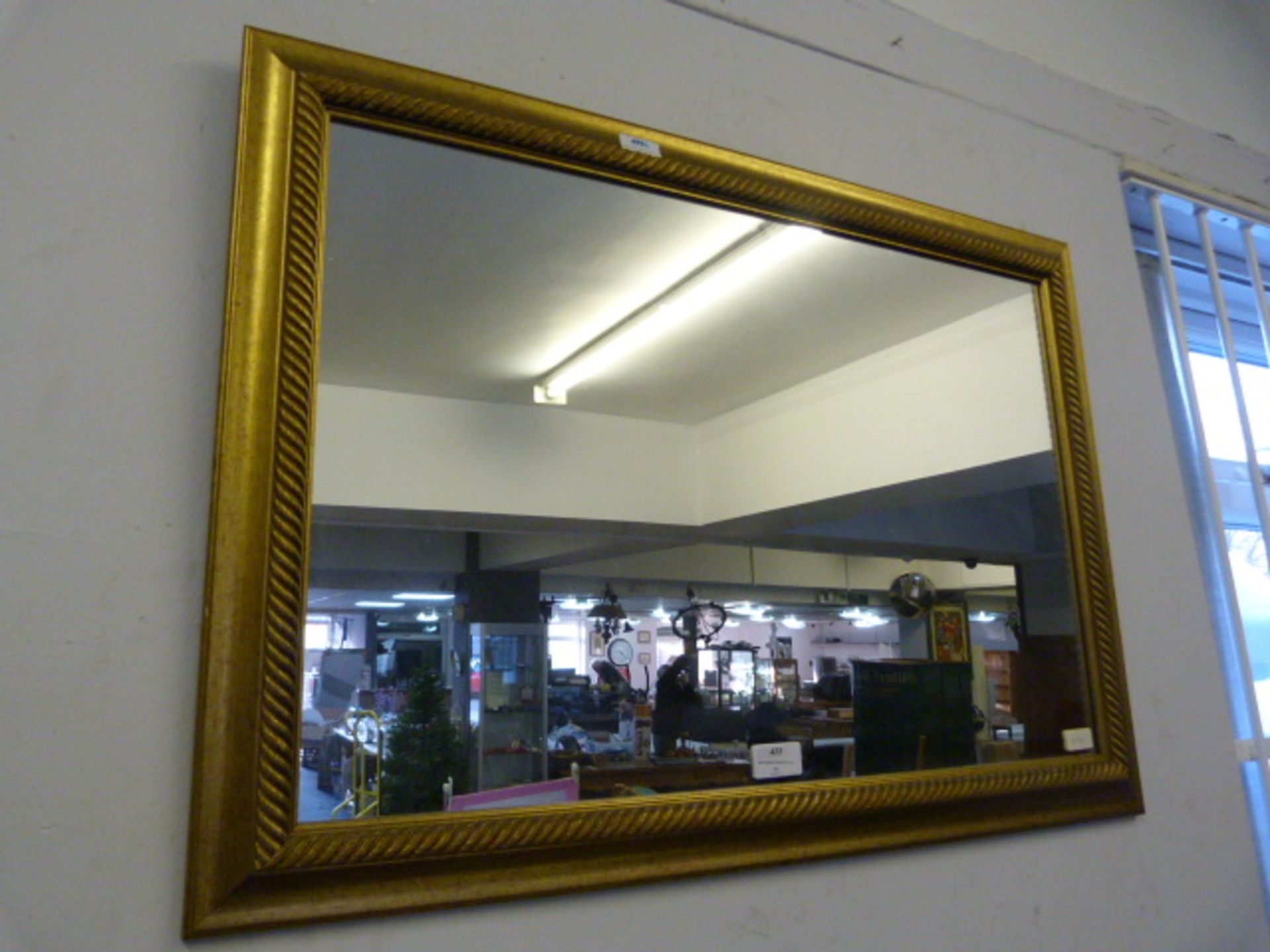 Gilt Framed Wall Mirror