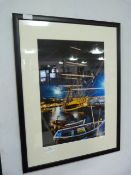 Framed Photo Print - HMS Endeavour, Whitby Harbour