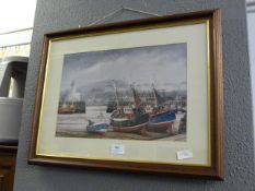 Framed Jack Rigg Print - Scarborough