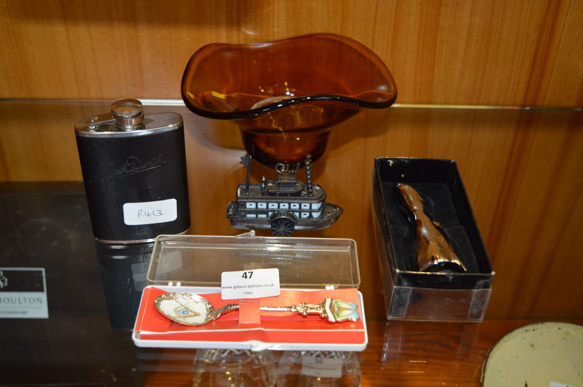 Bottle Opener, Hip Flask, Spoon, Glass Vase, etc.