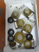 *Assorted Wire and Brass Polishing Brushes