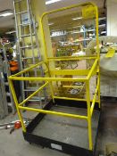 *Folding Access Safety Platform/Cage