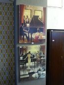 Pair of Canvas Prints - Jazz Group