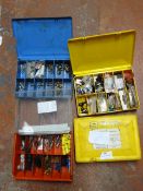 *Four Sets of Components Trays and Contents