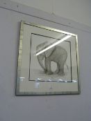 Limited Edition Print Heavyweight Elephant by Warrick Higgs