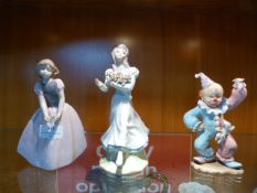 Collection of Three Spanish Pottery Figurines