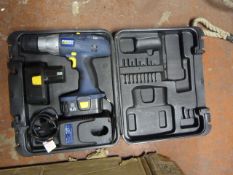Powercraft 14.4V Cordless Drill with Spare Battery