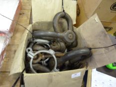 *Box of Shackles and Pipe Clamps