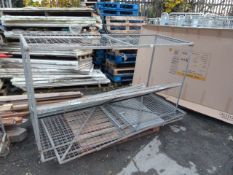 *Galvanised Metal Cage 200x108x73cm